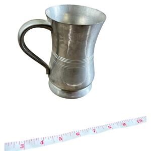 Antique Stieff Pewter Mug Tankard Cup Made in Spain Metalware Collectible